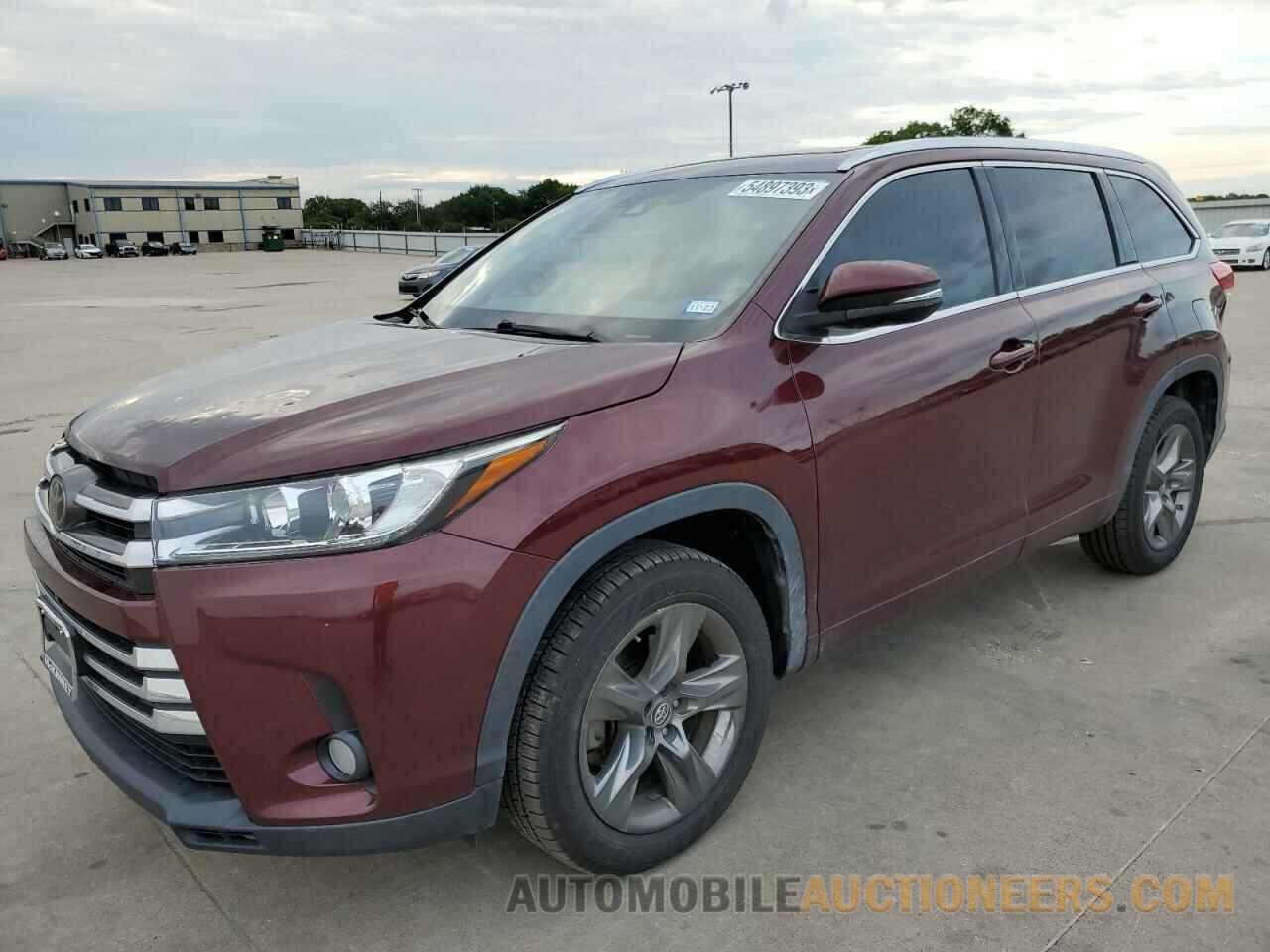 5TDYZRFH1HS217754 TOYOTA HIGHLANDER 2017