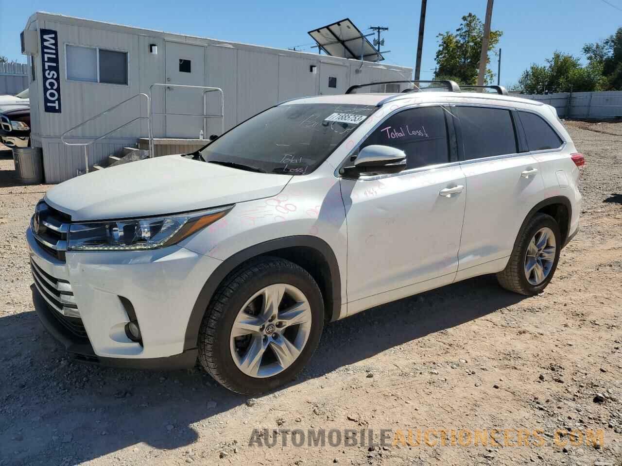 5TDYZRFH1HS220363 TOYOTA HIGHLANDER 2017