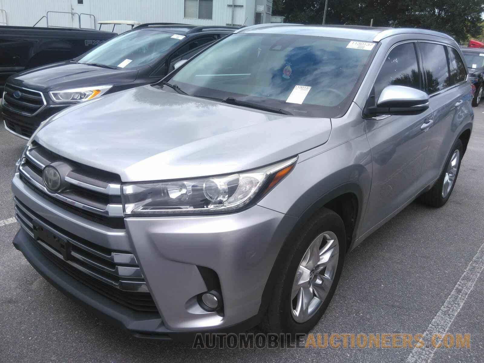 5TDYZRFH1HS225854 Toyota Highlander 2017