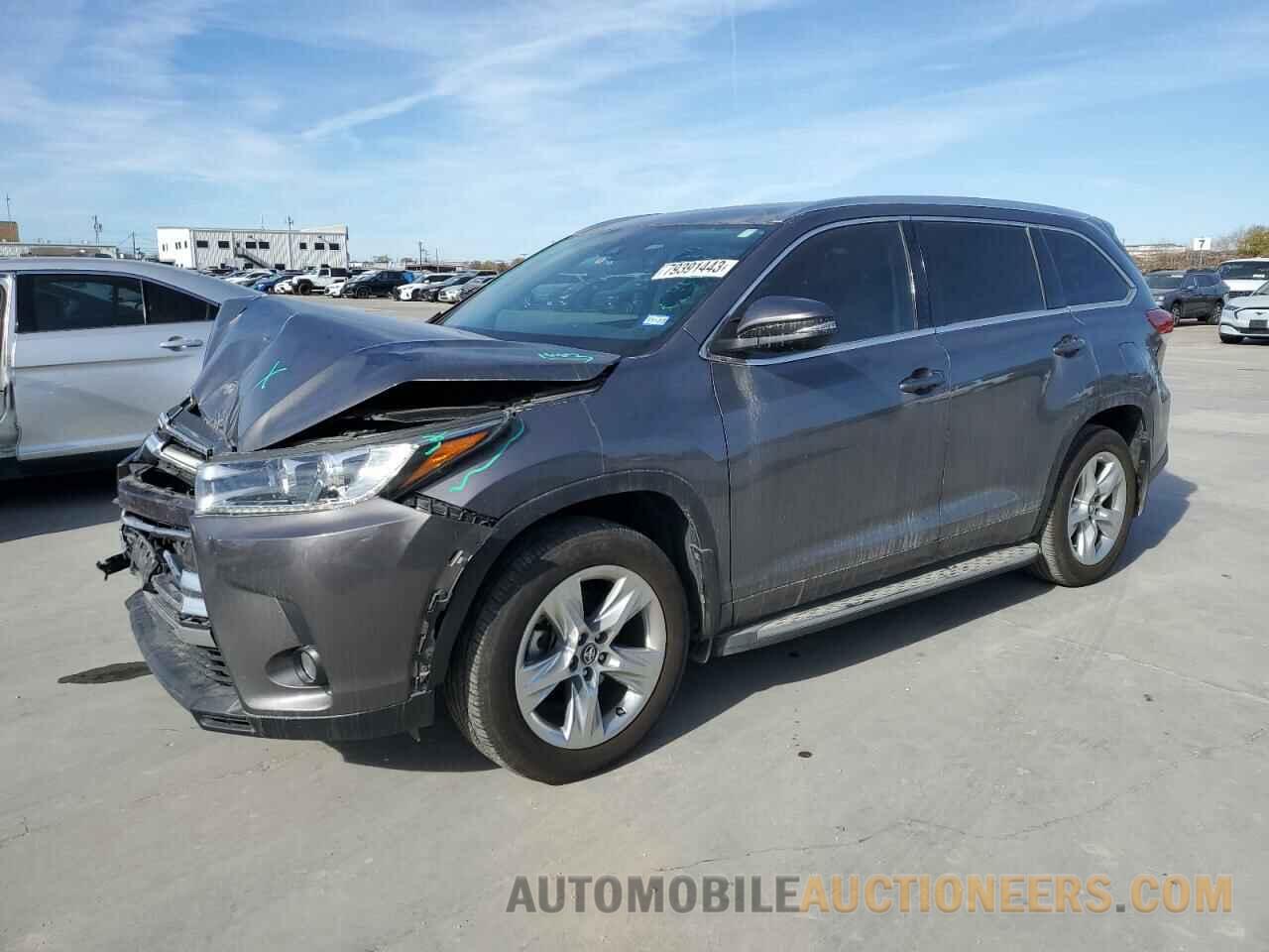 5TDYZRFH1HS226583 TOYOTA HIGHLANDER 2017