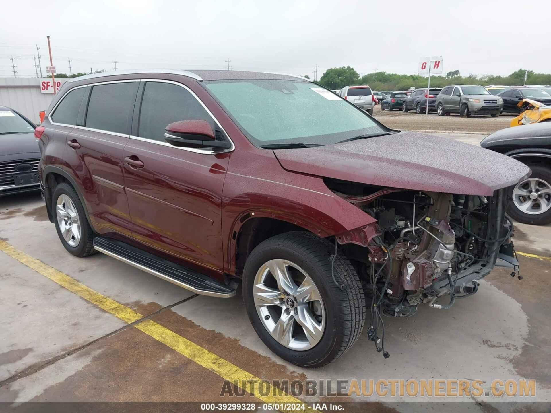 5TDYZRFH1JS236200 TOYOTA HIGHLANDER 2018