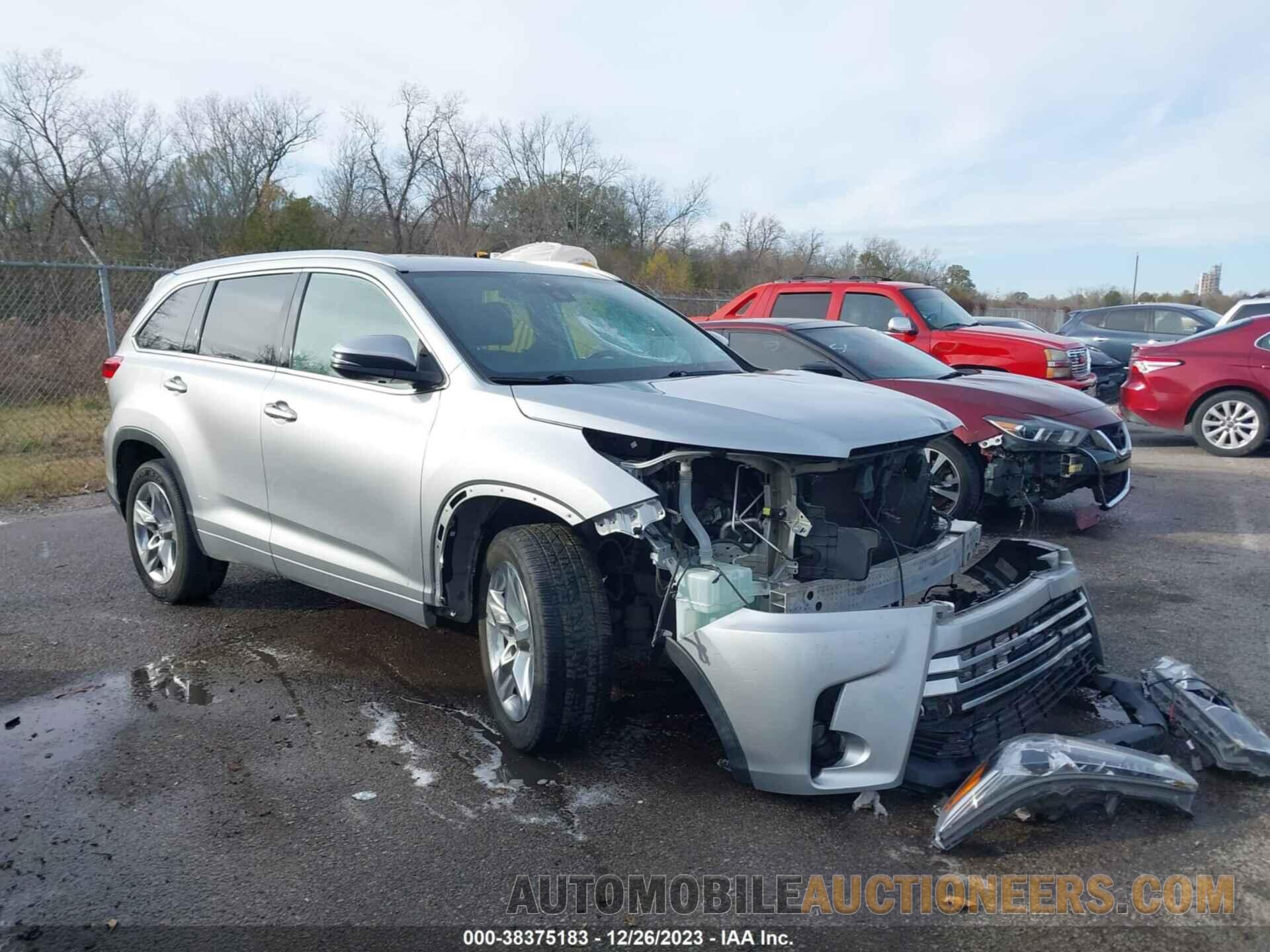 5TDYZRFH1JS241901 TOYOTA HIGHLANDER 2018