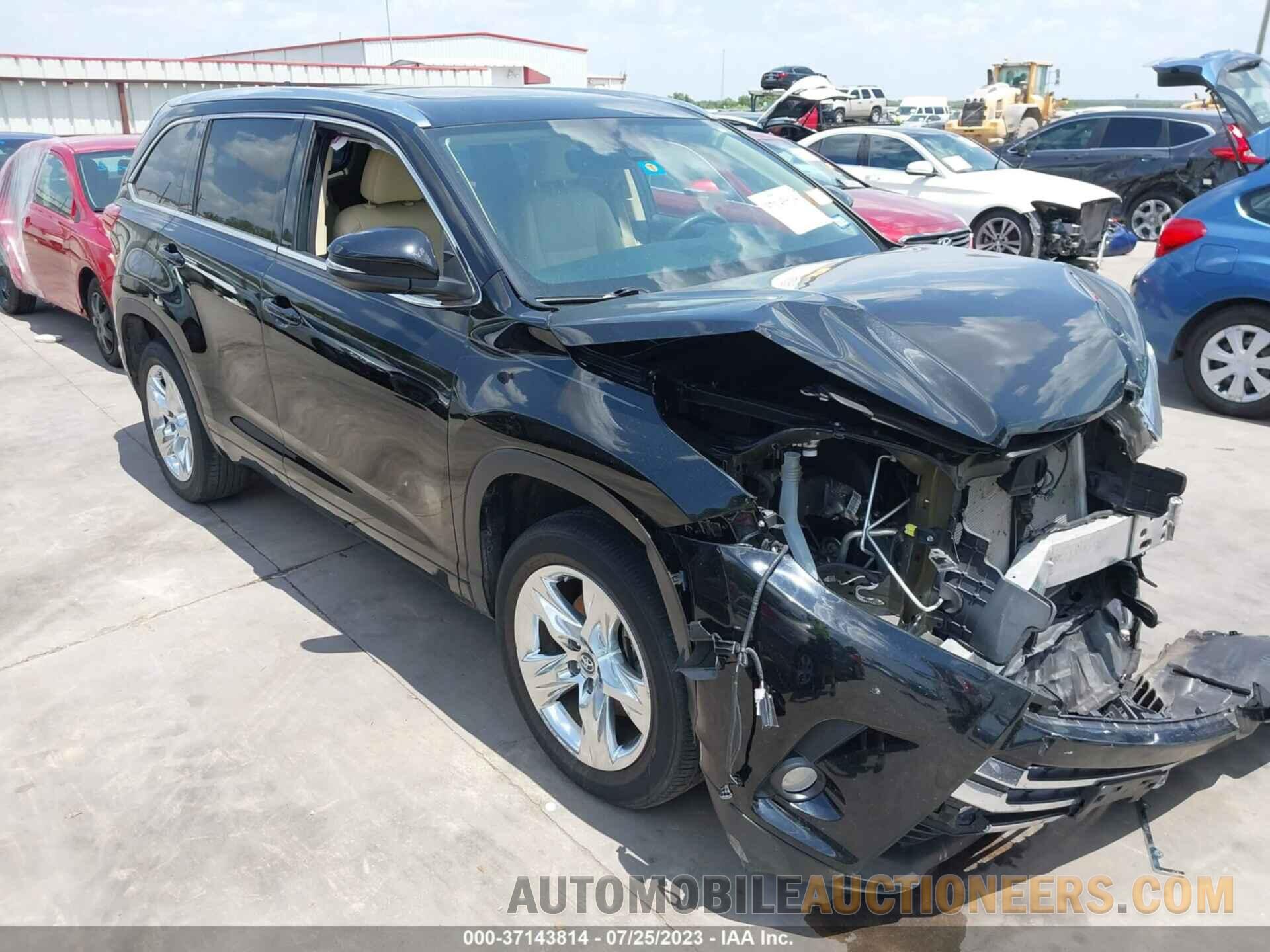 5TDYZRFH1JS281119 TOYOTA HIGHLANDER 2018