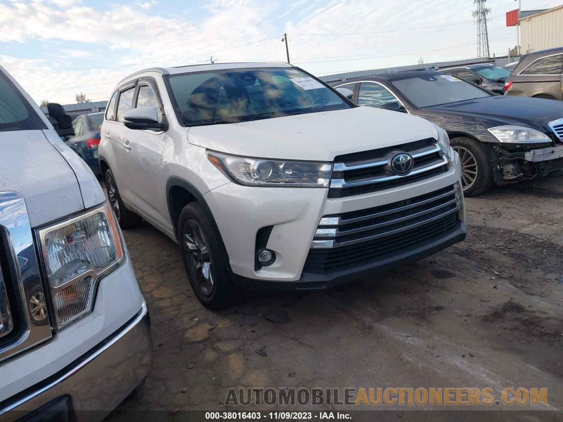 5TDYZRFH1KS336850 TOYOTA HIGHLANDER 2019