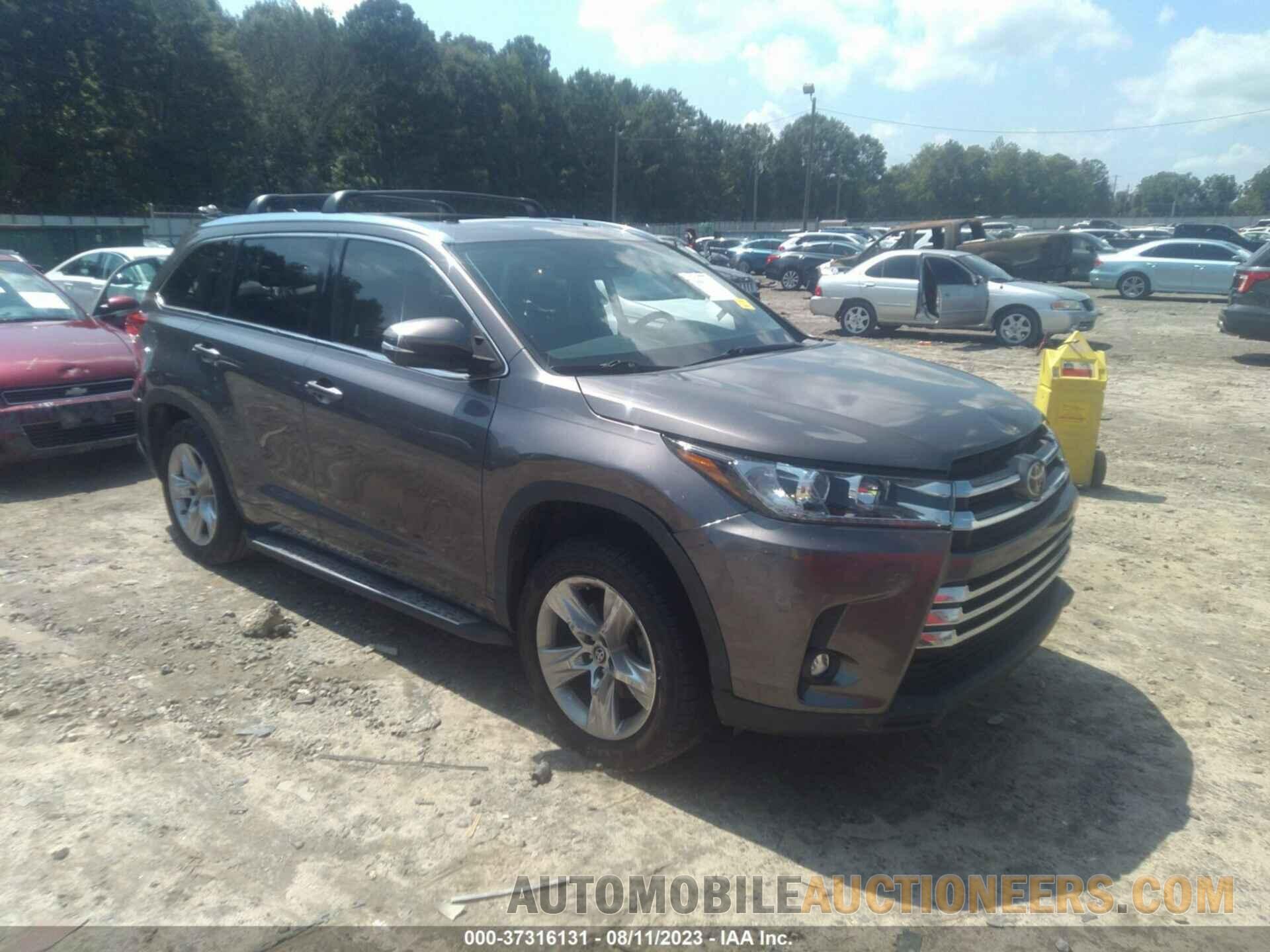 5TDYZRFH1KS337612 TOYOTA HIGHLANDER 2019