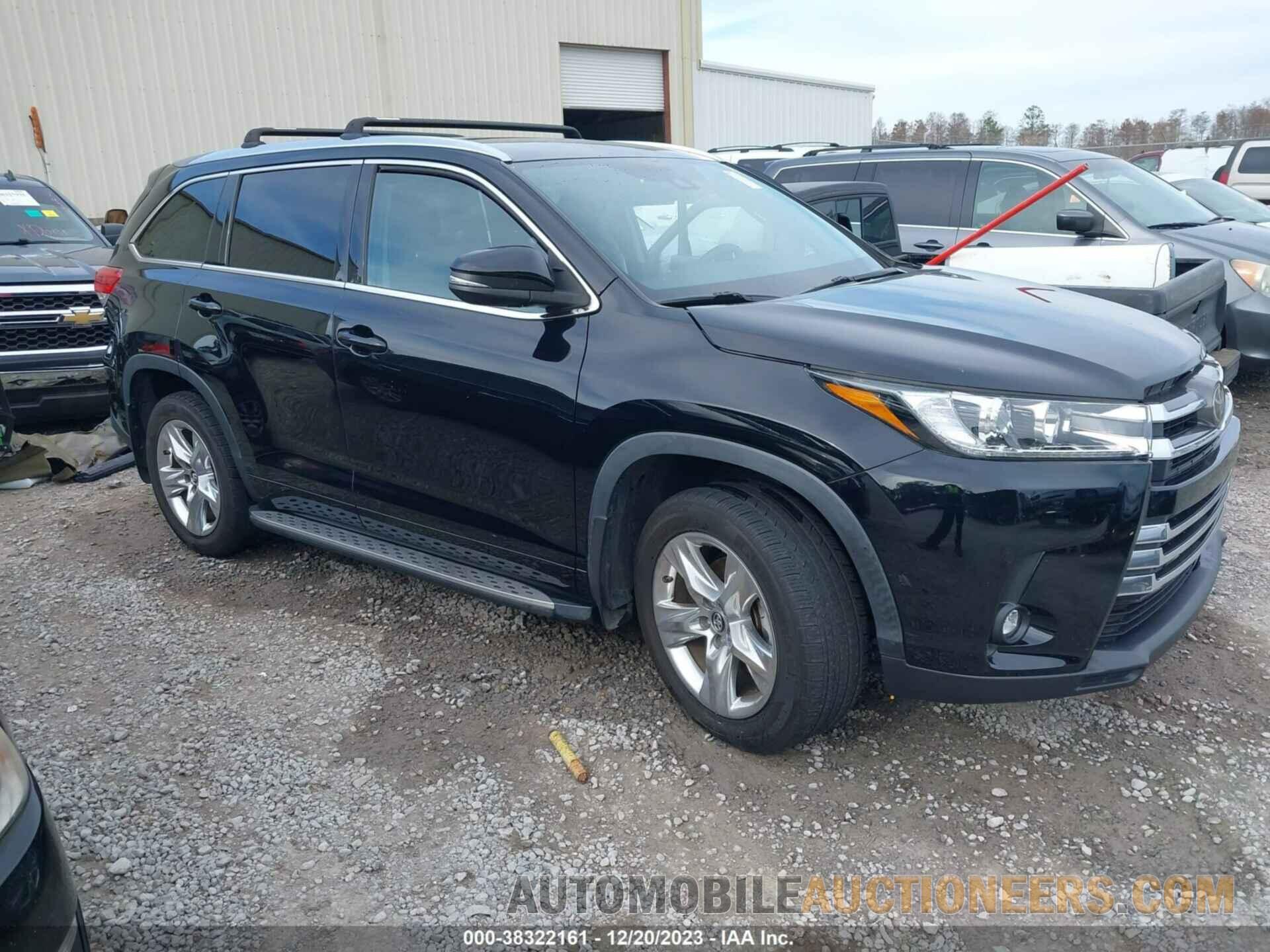 5TDYZRFH1KS351834 TOYOTA HIGHLANDER 2019