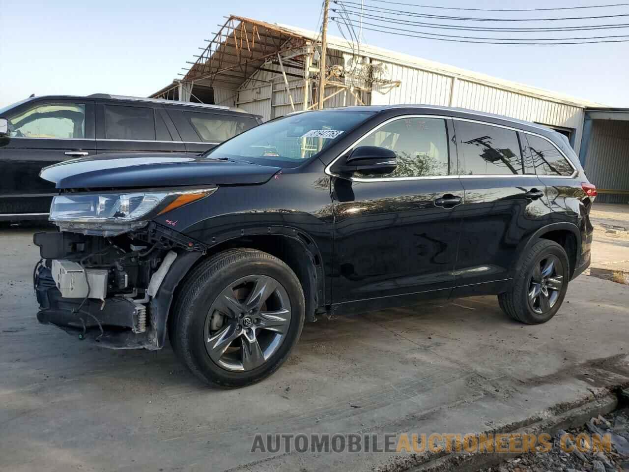 5TDYZRFH2HS221618 TOYOTA HIGHLANDER 2017