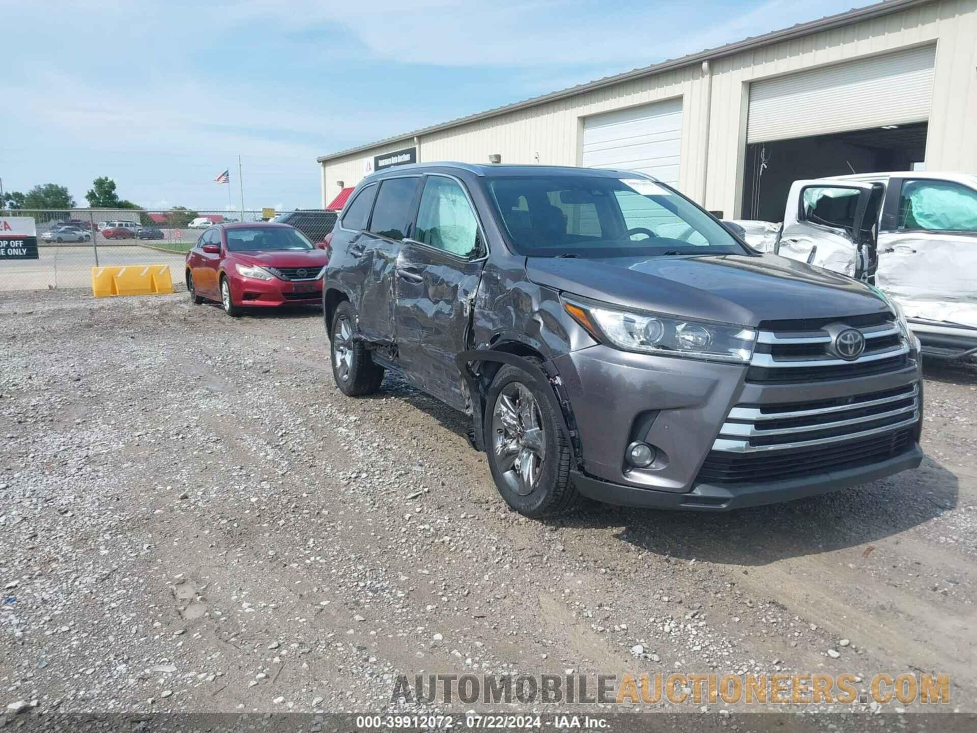 5TDYZRFH2JS255094 TOYOTA HIGHLANDER 2018