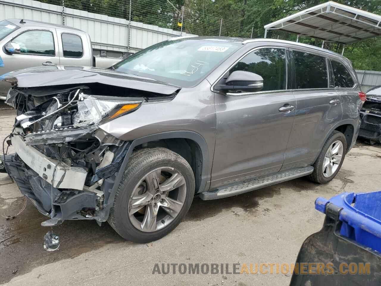 5TDYZRFH2JS261641 TOYOTA HIGHLANDER 2018