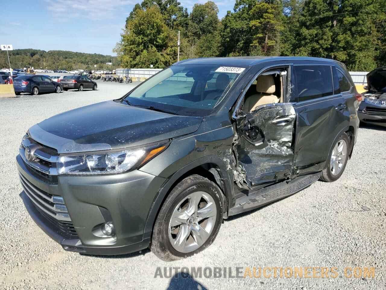 5TDYZRFH2KS326621 TOYOTA HIGHLANDER 2019