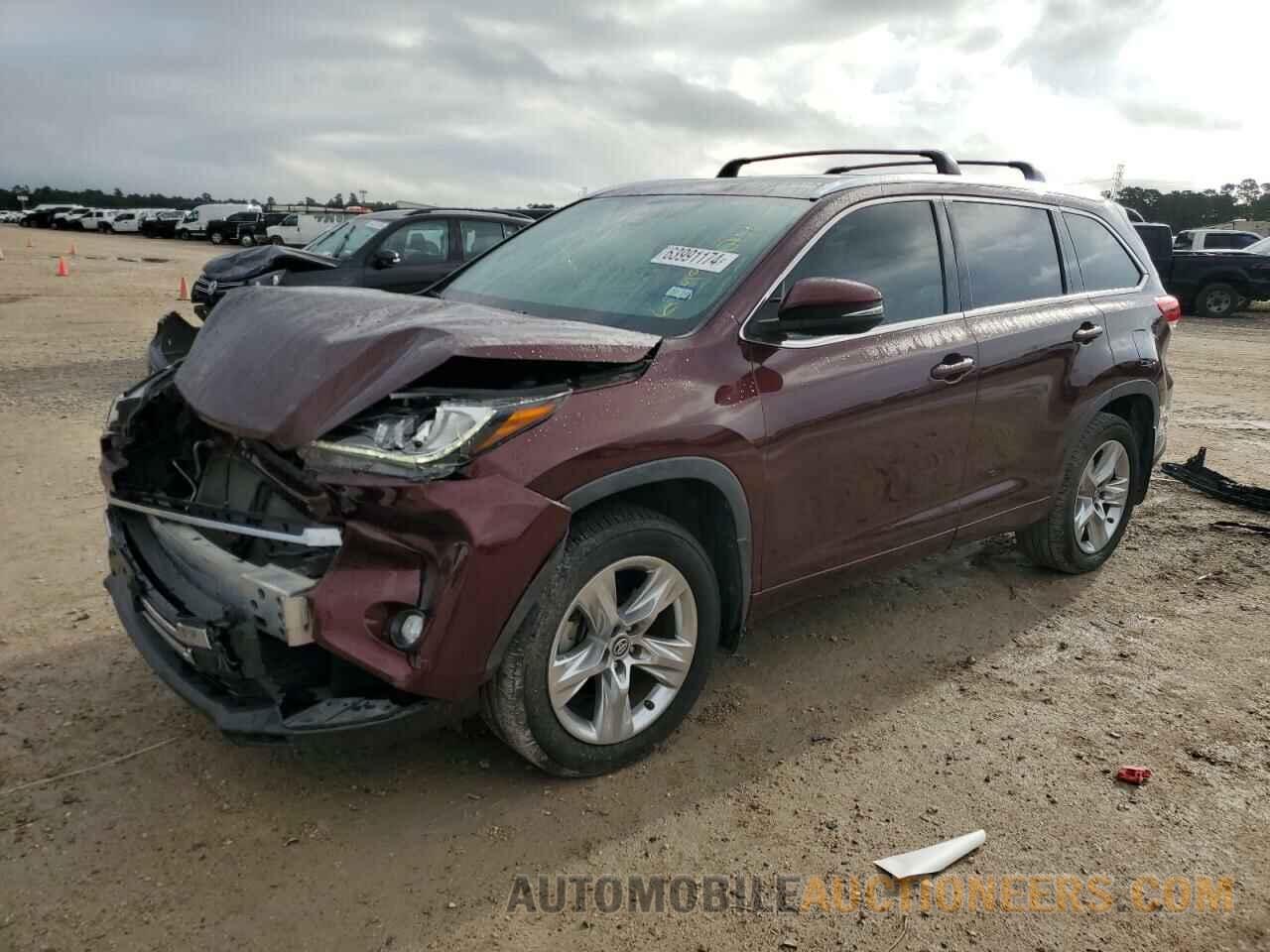 5TDYZRFH2KS337800 TOYOTA HIGHLANDER 2019