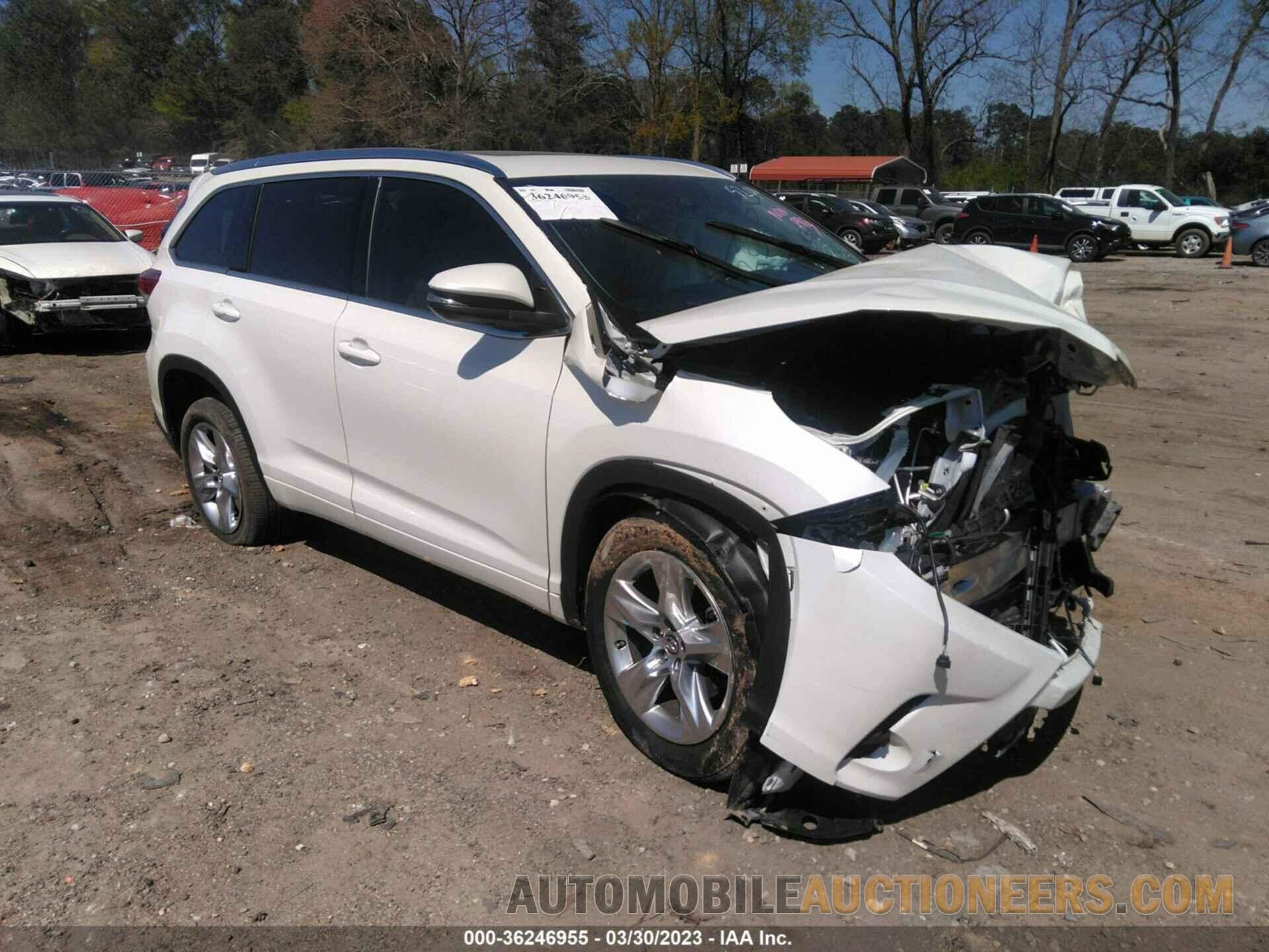 5TDYZRFH2KS355200 TOYOTA HIGHLANDER 2019