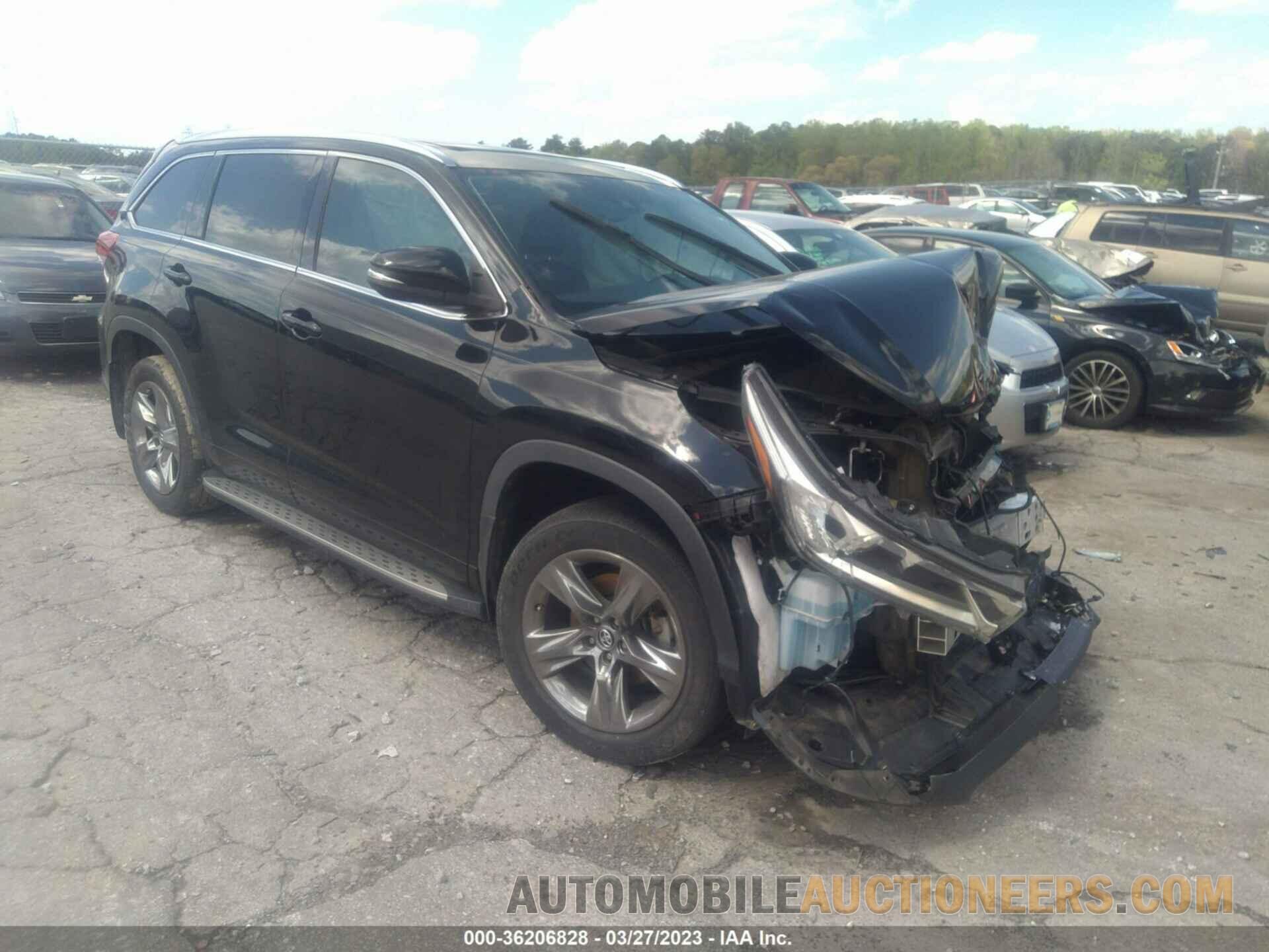 5TDYZRFH3JS236781 TOYOTA HIGHLANDER 2018