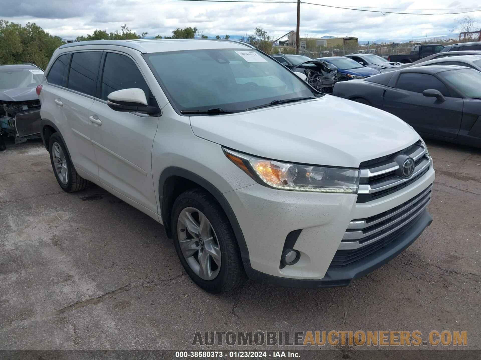 5TDYZRFH3JS285642 TOYOTA HIGHLANDER 2018