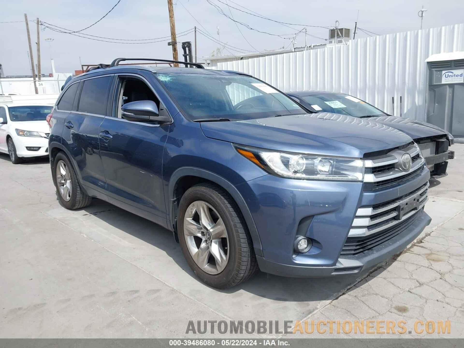 5TDYZRFH3KS298229 TOYOTA HIGHLANDER 2019