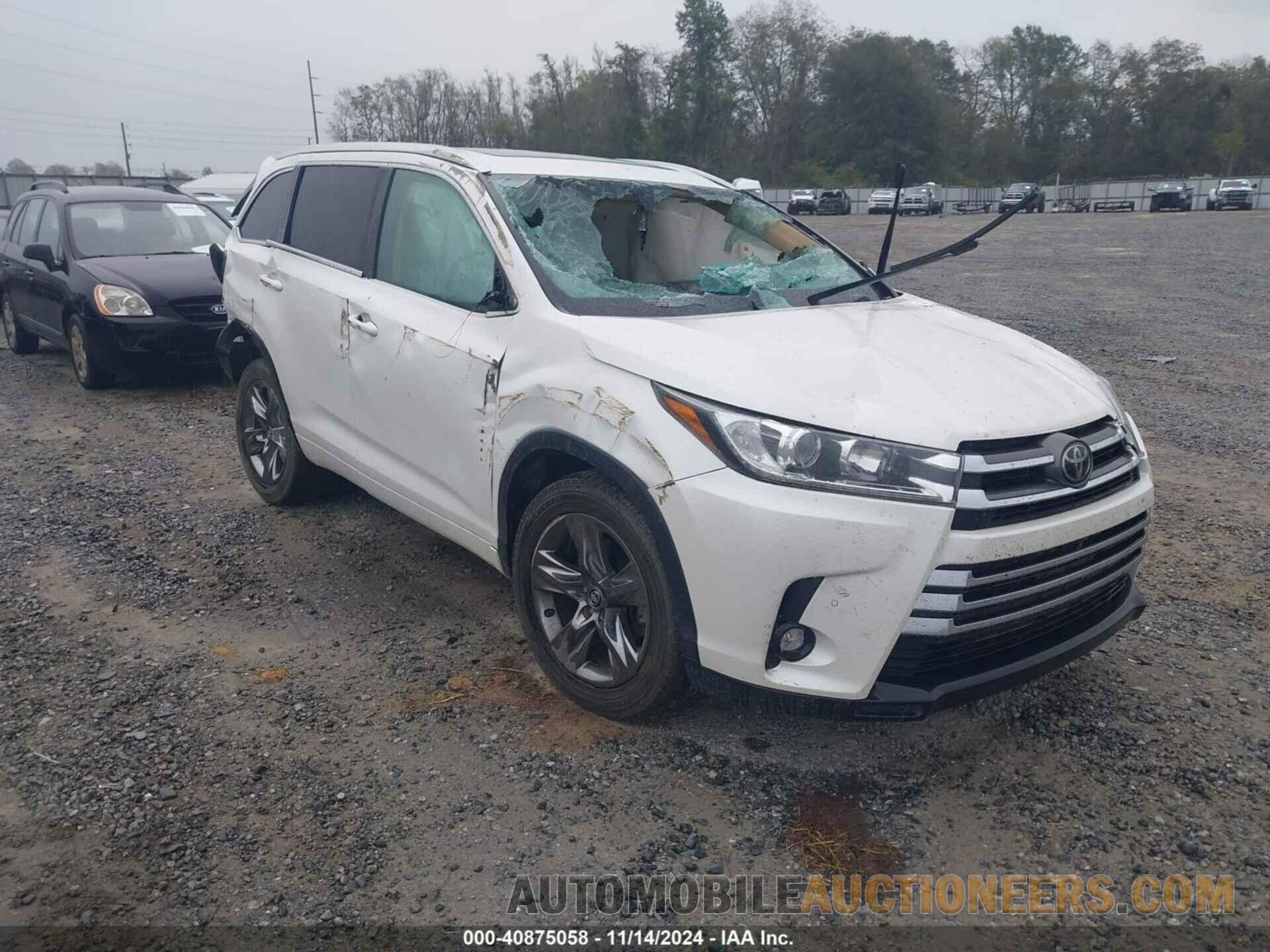 5TDYZRFH3KS311495 TOYOTA HIGHLANDER 2019