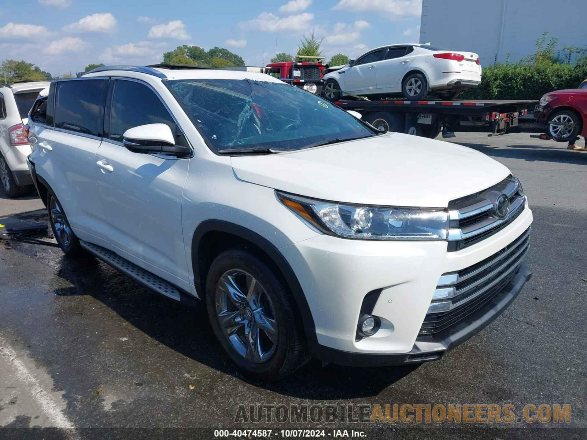 5TDYZRFH3KS312016 TOYOTA HIGHLANDER 2019