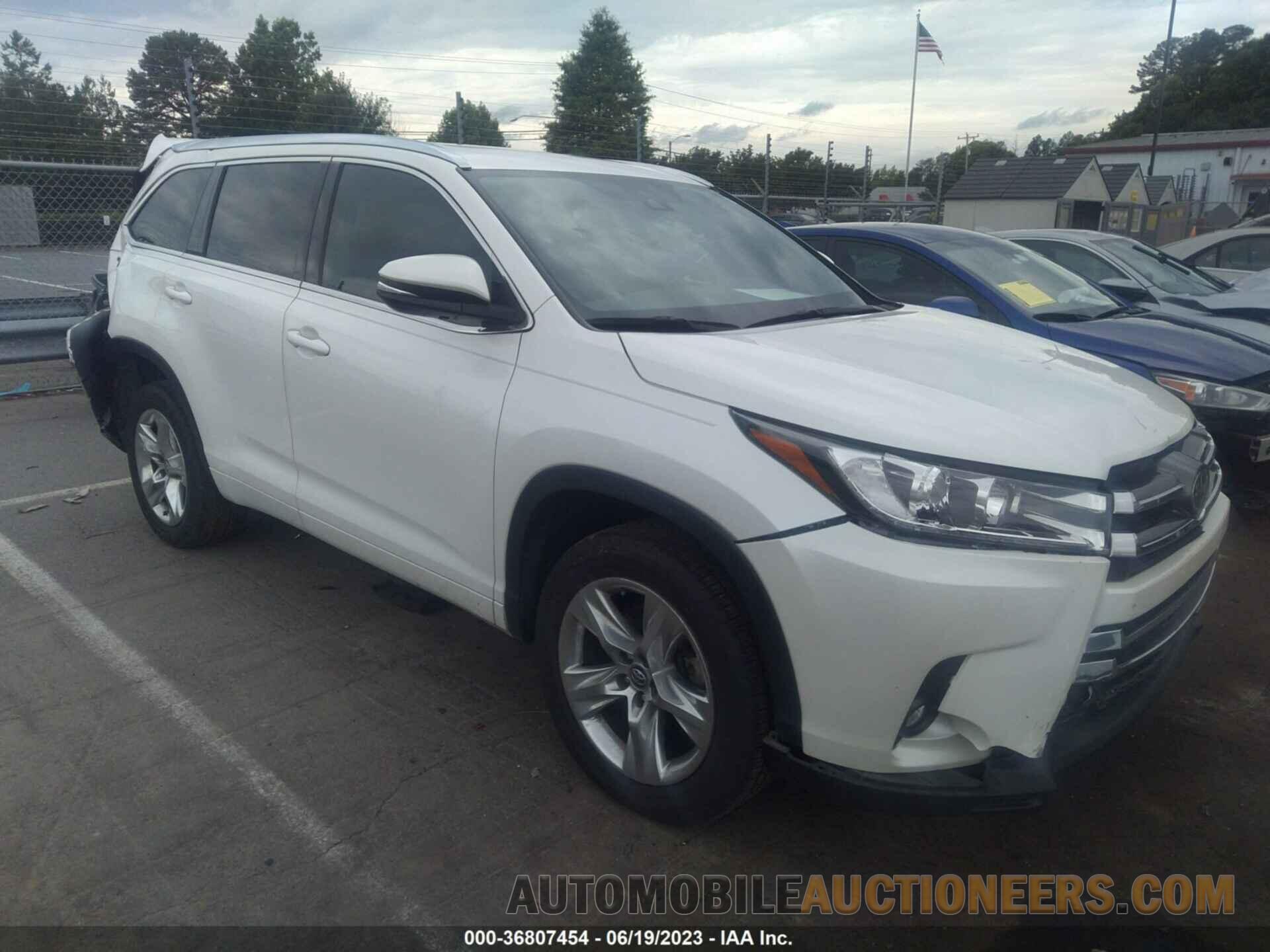 5TDYZRFH3KS330158 TOYOTA HIGHLANDER 2019