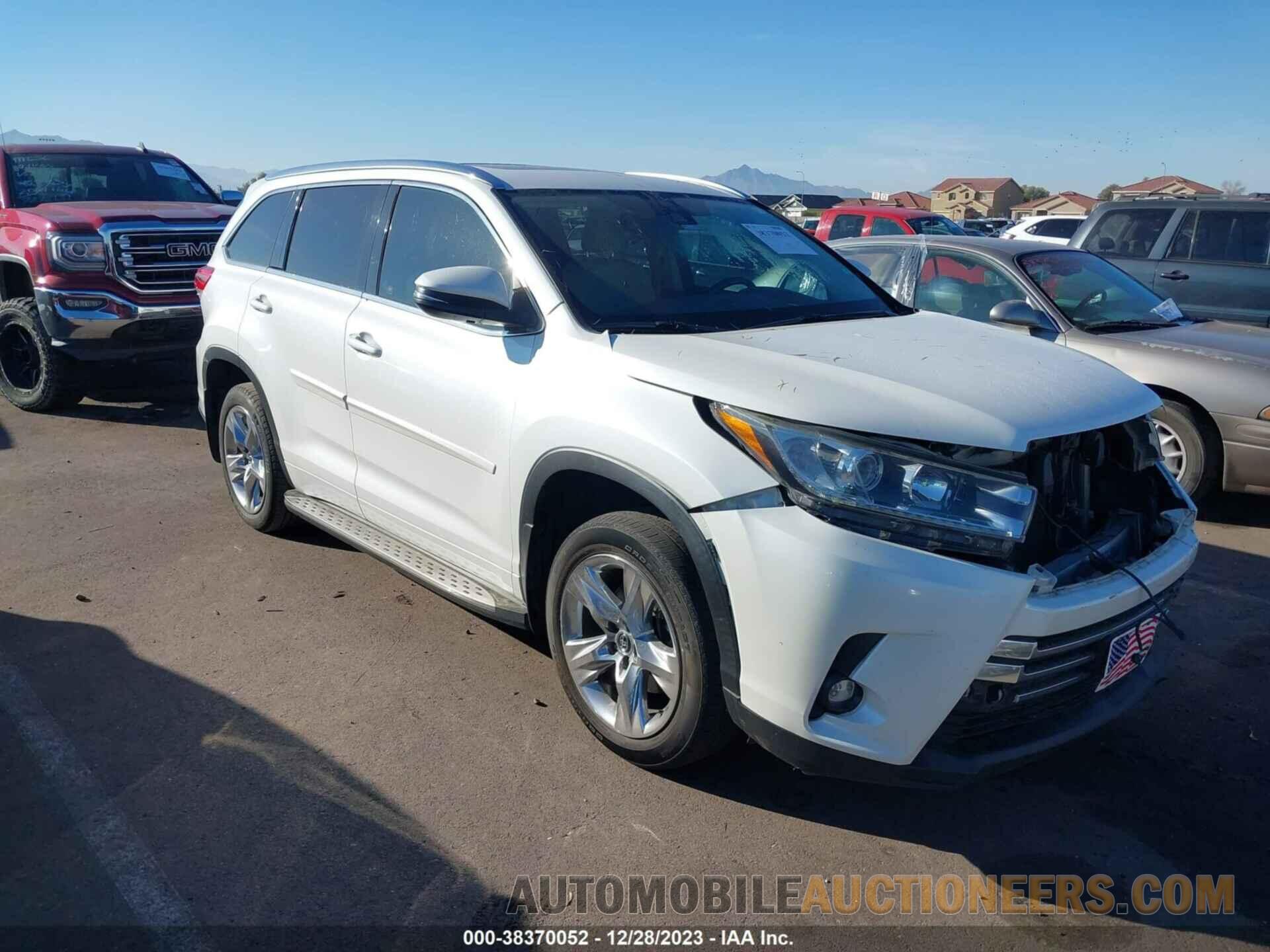 5TDYZRFH3KS336526 TOYOTA HIGHLANDER 2019