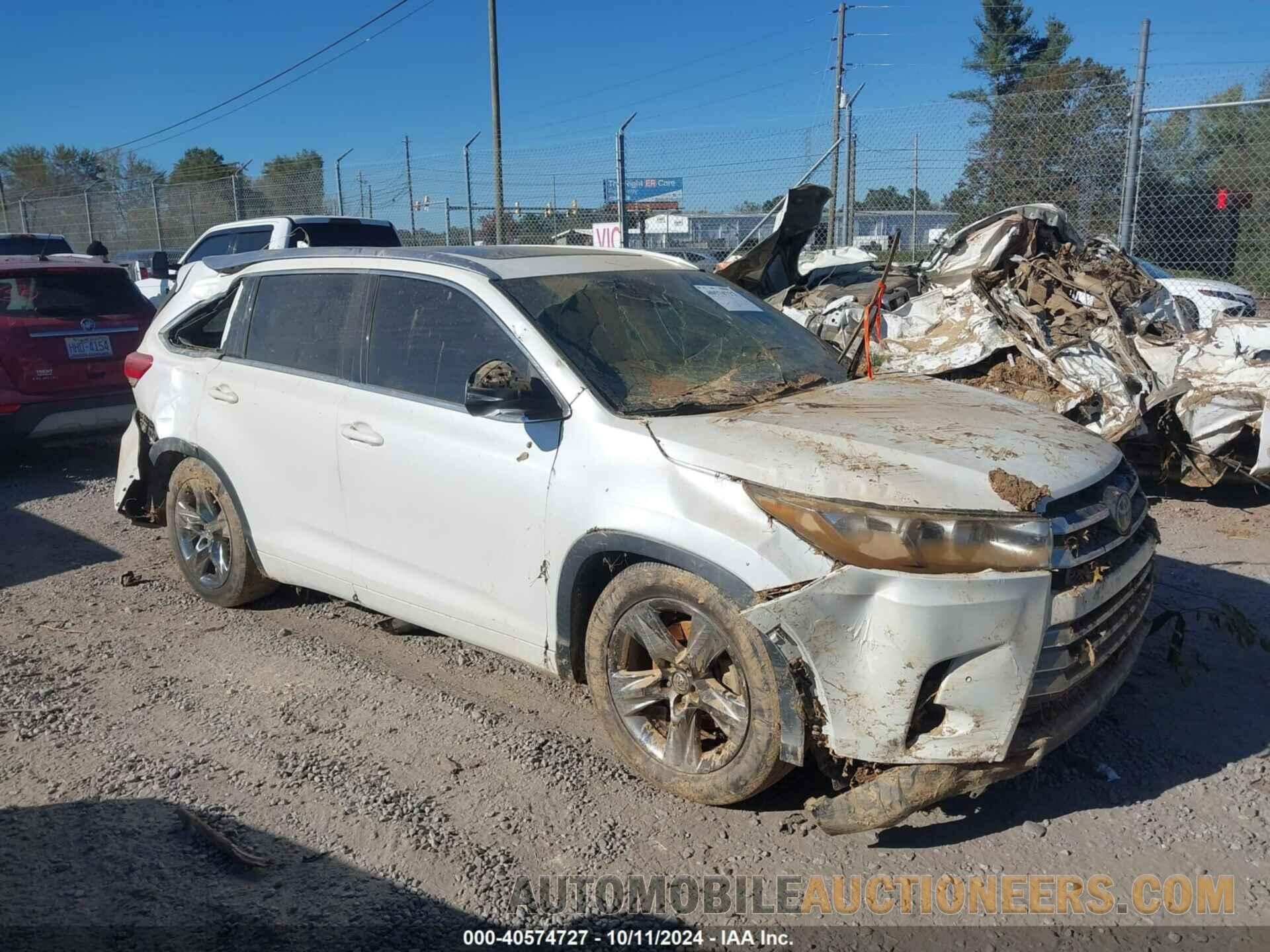 5TDYZRFH3KS341614 TOYOTA HIGHLANDER 2019