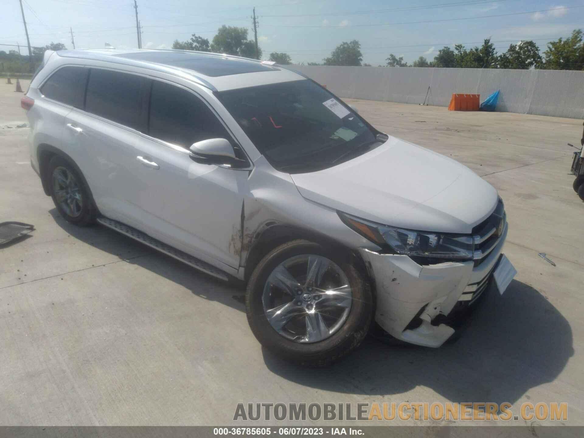 5TDYZRFH4HS191098 TOYOTA HIGHLANDER 2017