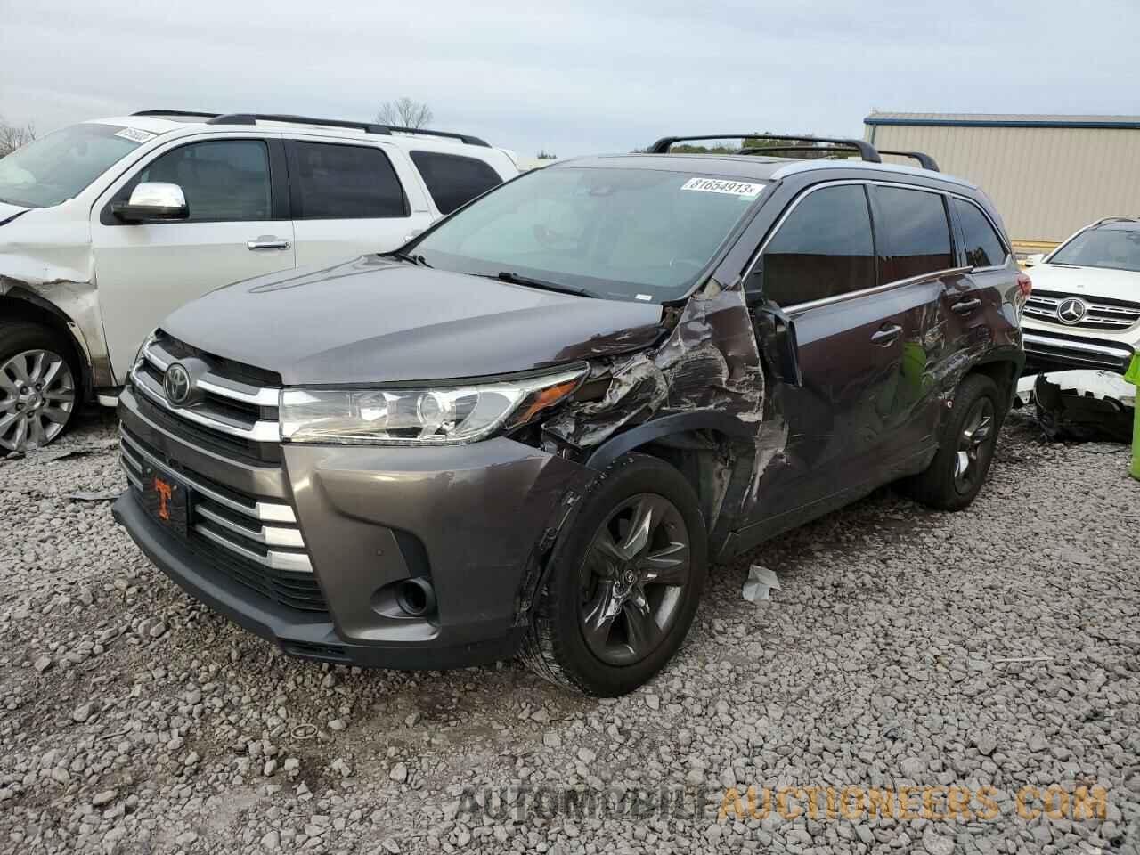 5TDYZRFH4HS212130 TOYOTA HIGHLANDER 2017