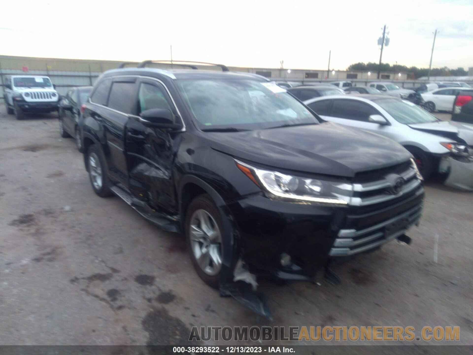 5TDYZRFH4HS217036 TOYOTA HIGHLANDER 2017