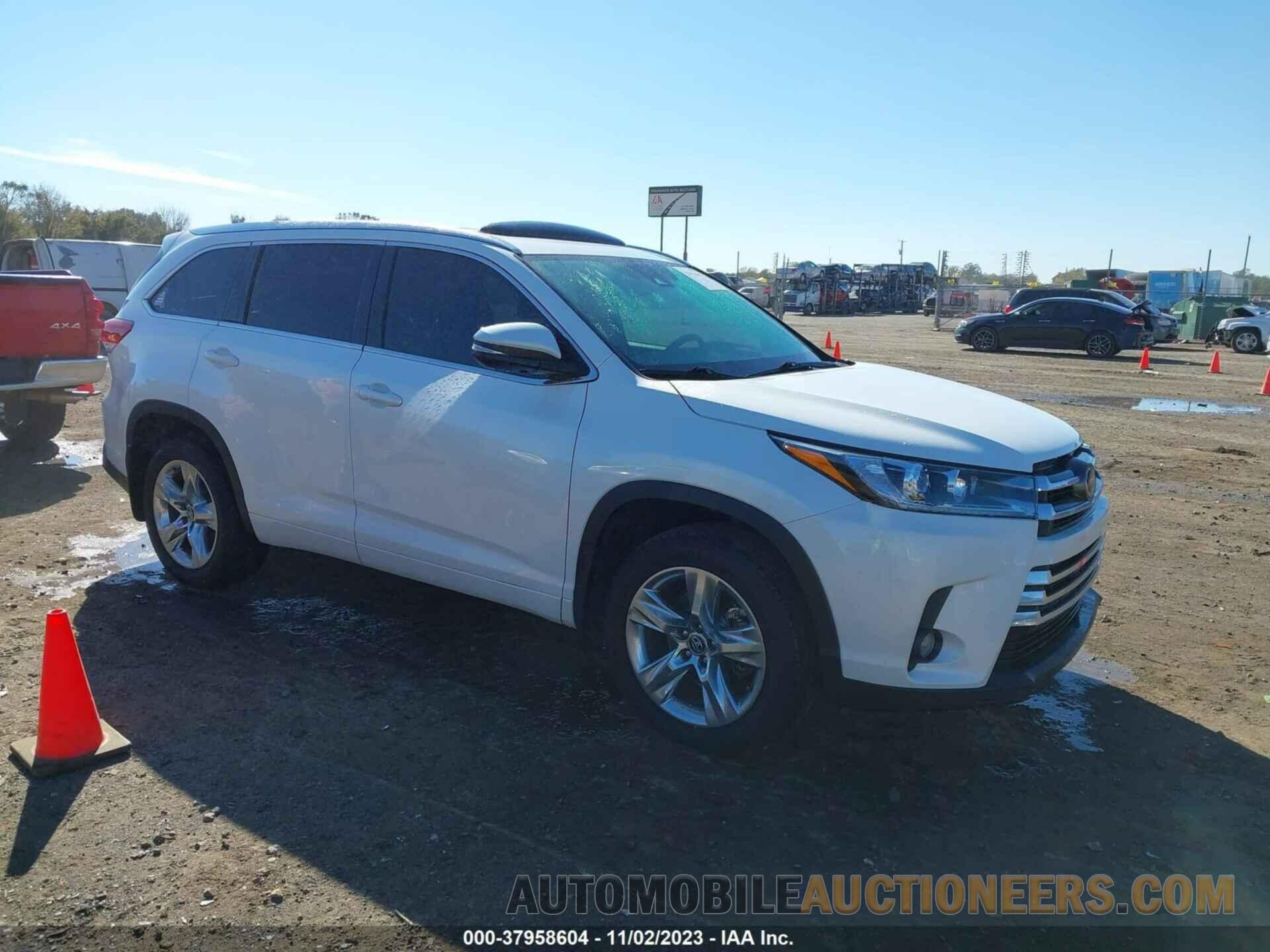 5TDYZRFH4HS219689 TOYOTA HIGHLANDER 2017