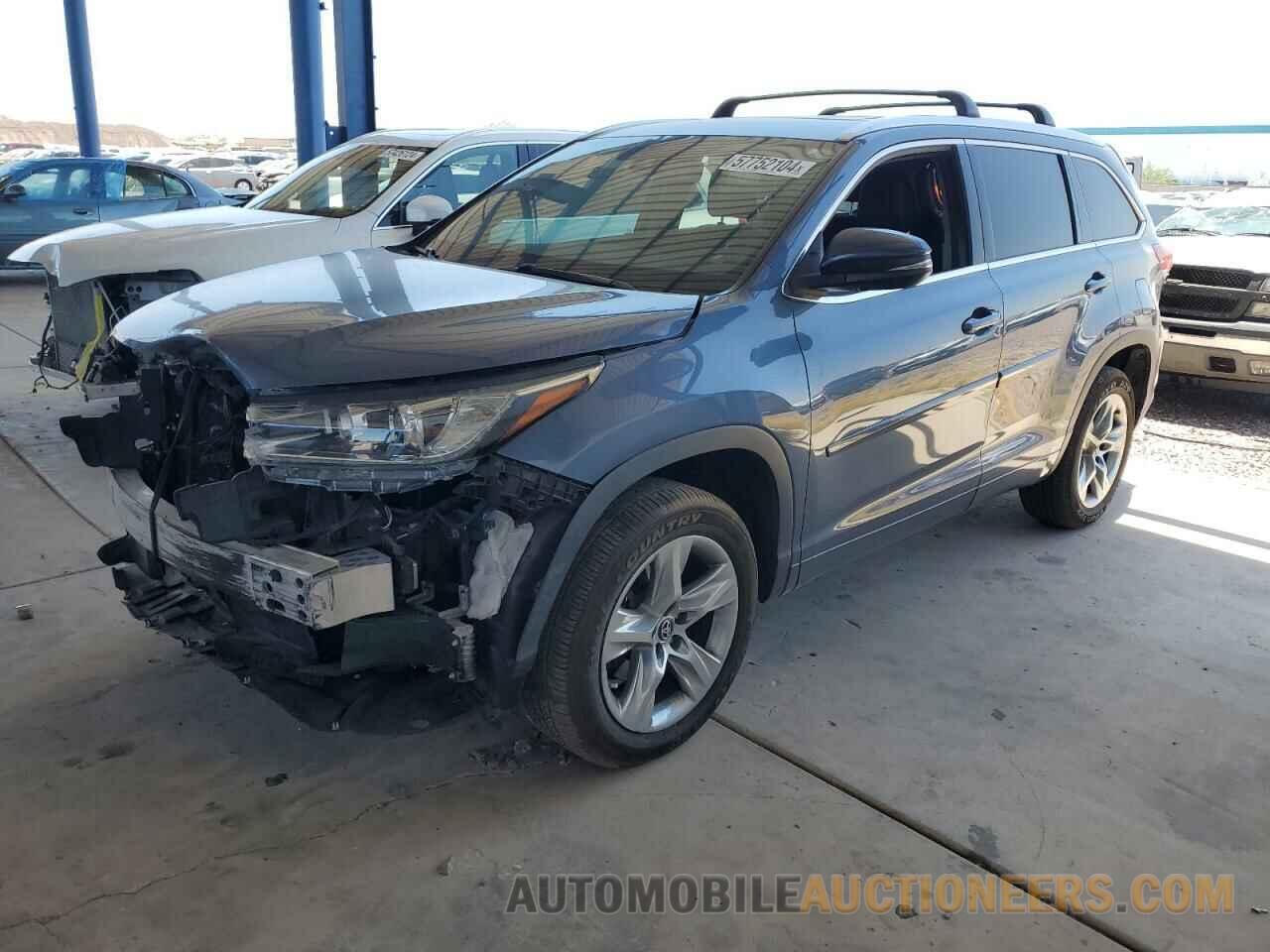 5TDYZRFH4HS225430 TOYOTA HIGHLANDER 2017