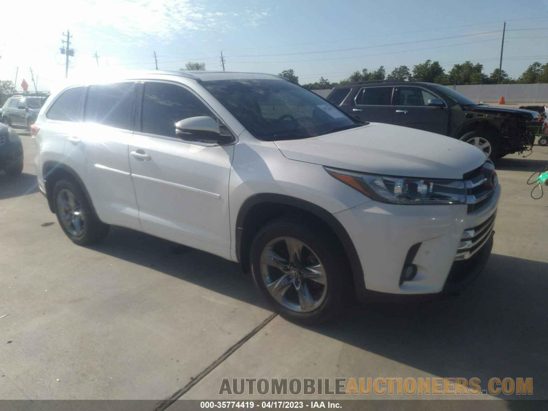 5TDYZRFH4JS238491 TOYOTA HIGHLANDER 2018