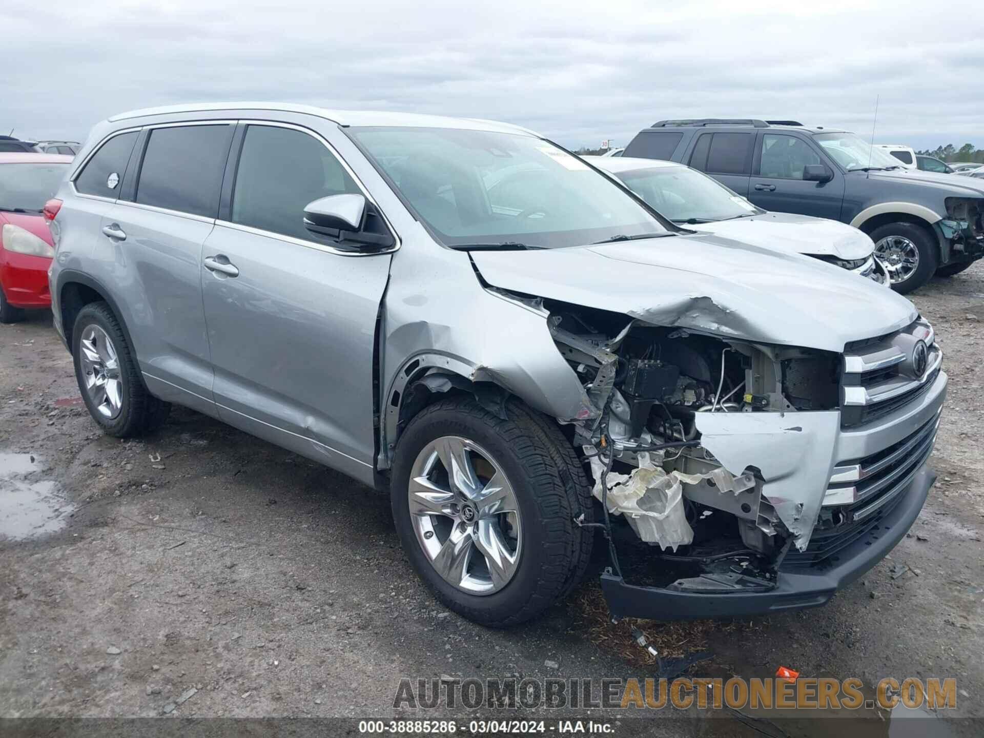 5TDYZRFH4JS249166 TOYOTA HIGHLANDER 2018