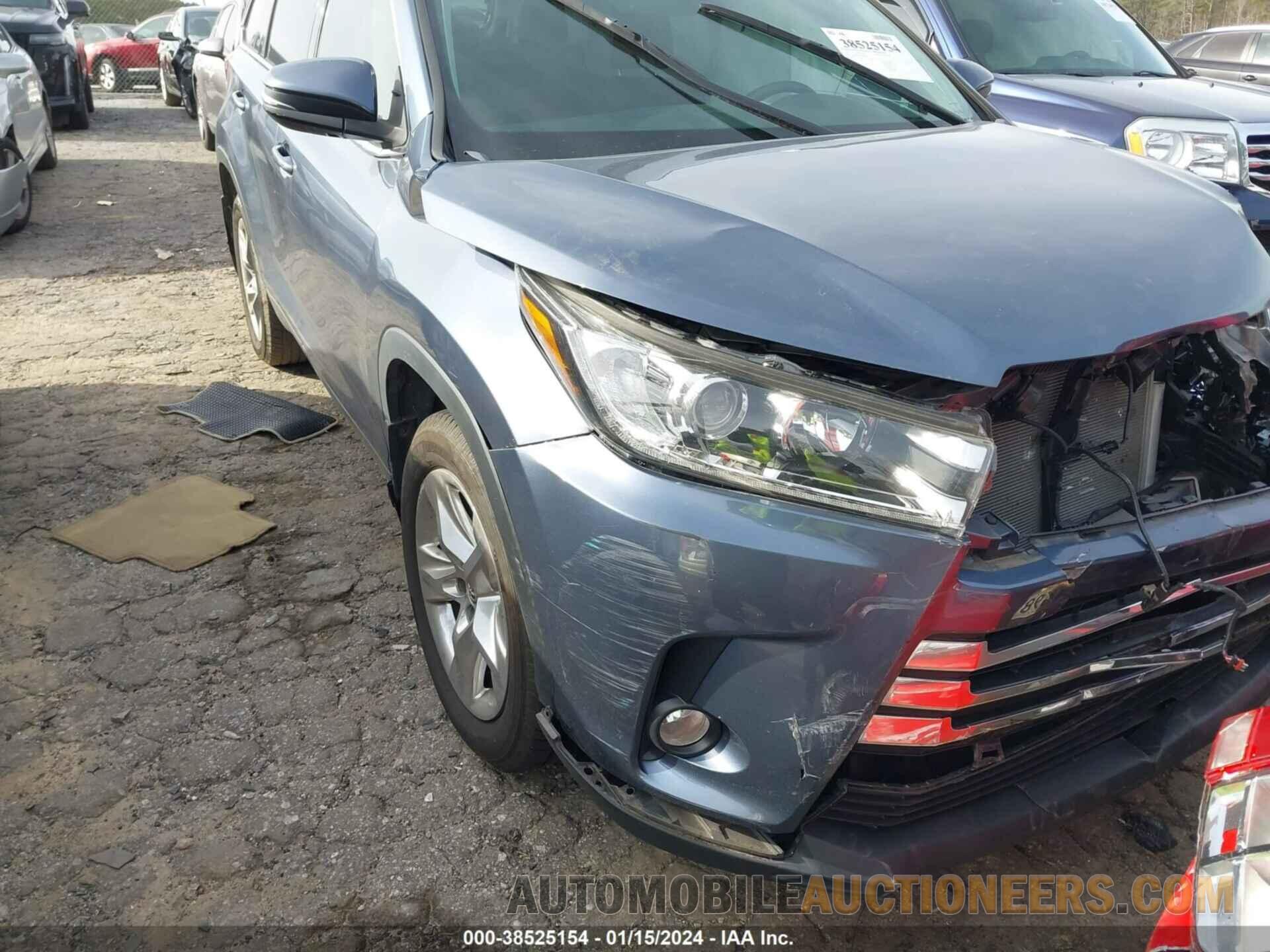 5TDYZRFH4JS284497 TOYOTA HIGHLANDER 2018