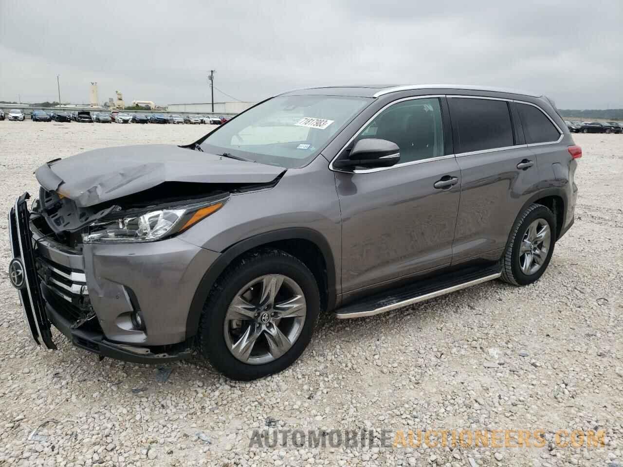 5TDYZRFH4KS291905 TOYOTA HIGHLANDER 2019