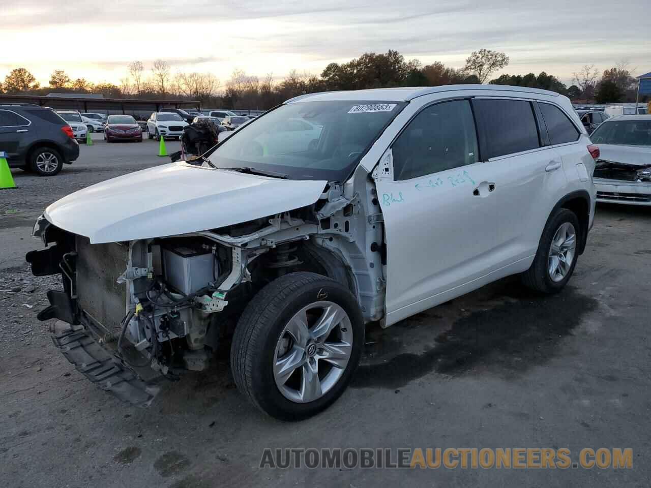 5TDYZRFH4KS295551 TOYOTA HIGHLANDER 2019