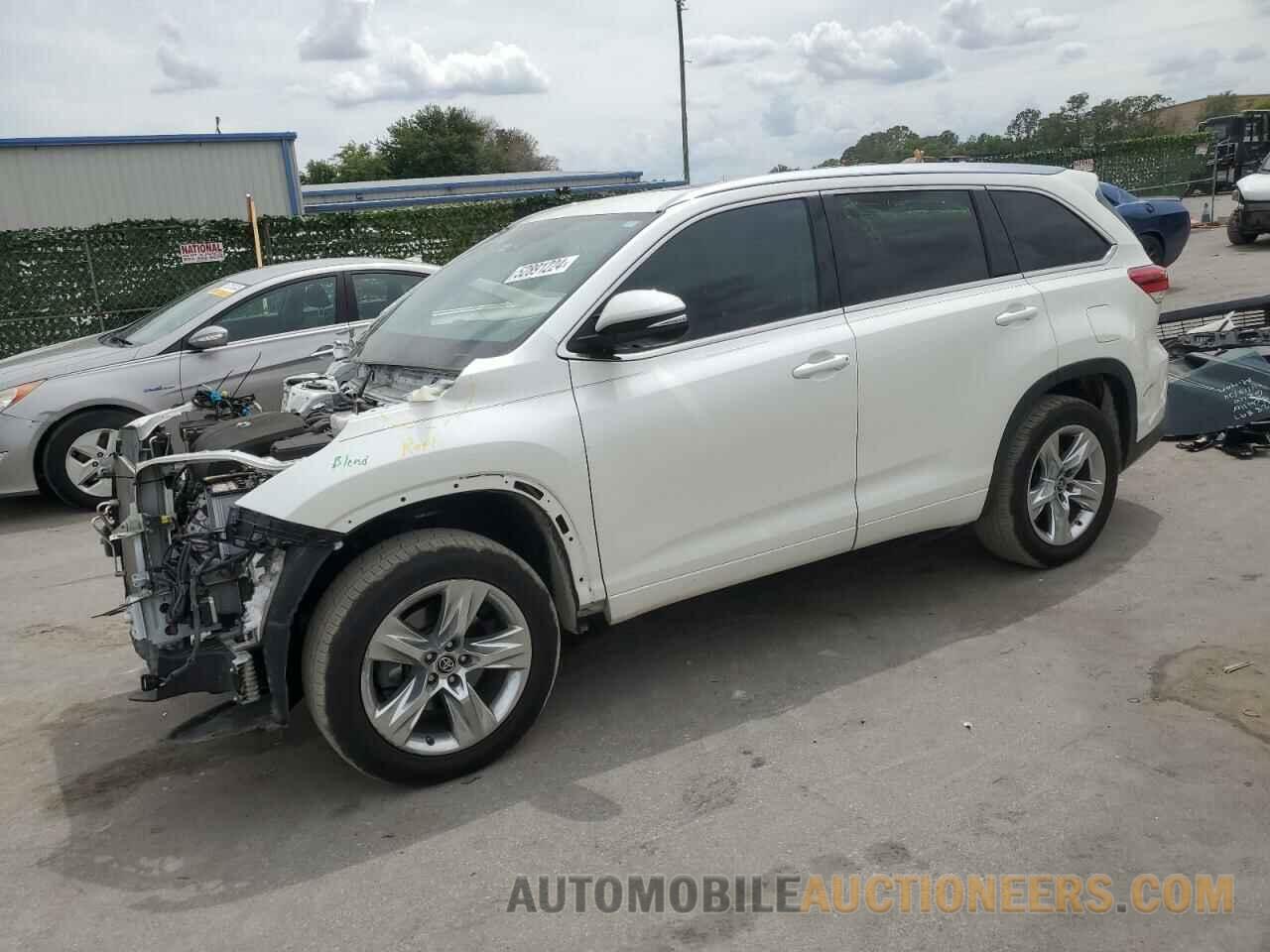 5TDYZRFH4KS337023 TOYOTA HIGHLANDER 2019