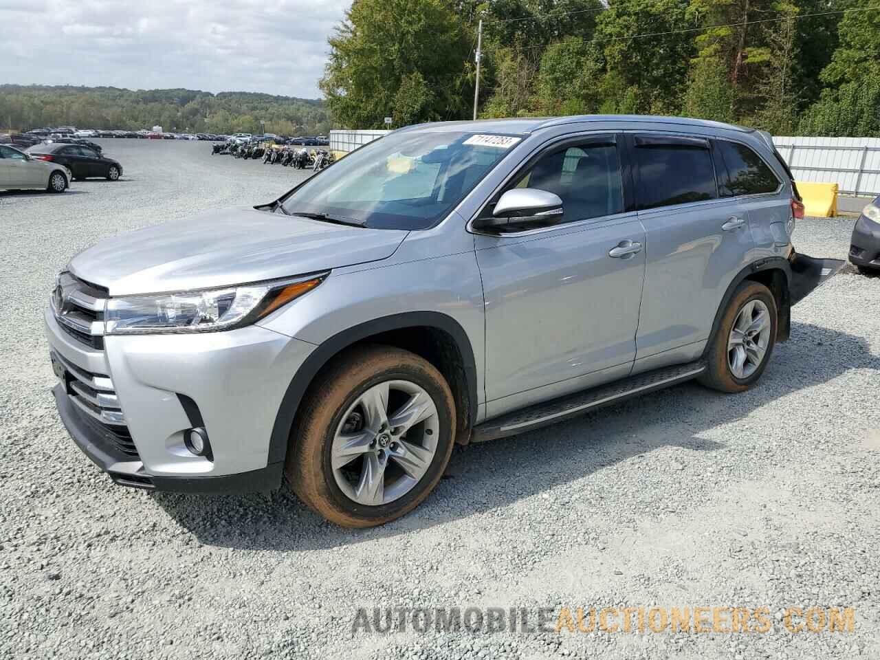 5TDYZRFH5HS203288 TOYOTA HIGHLANDER 2017