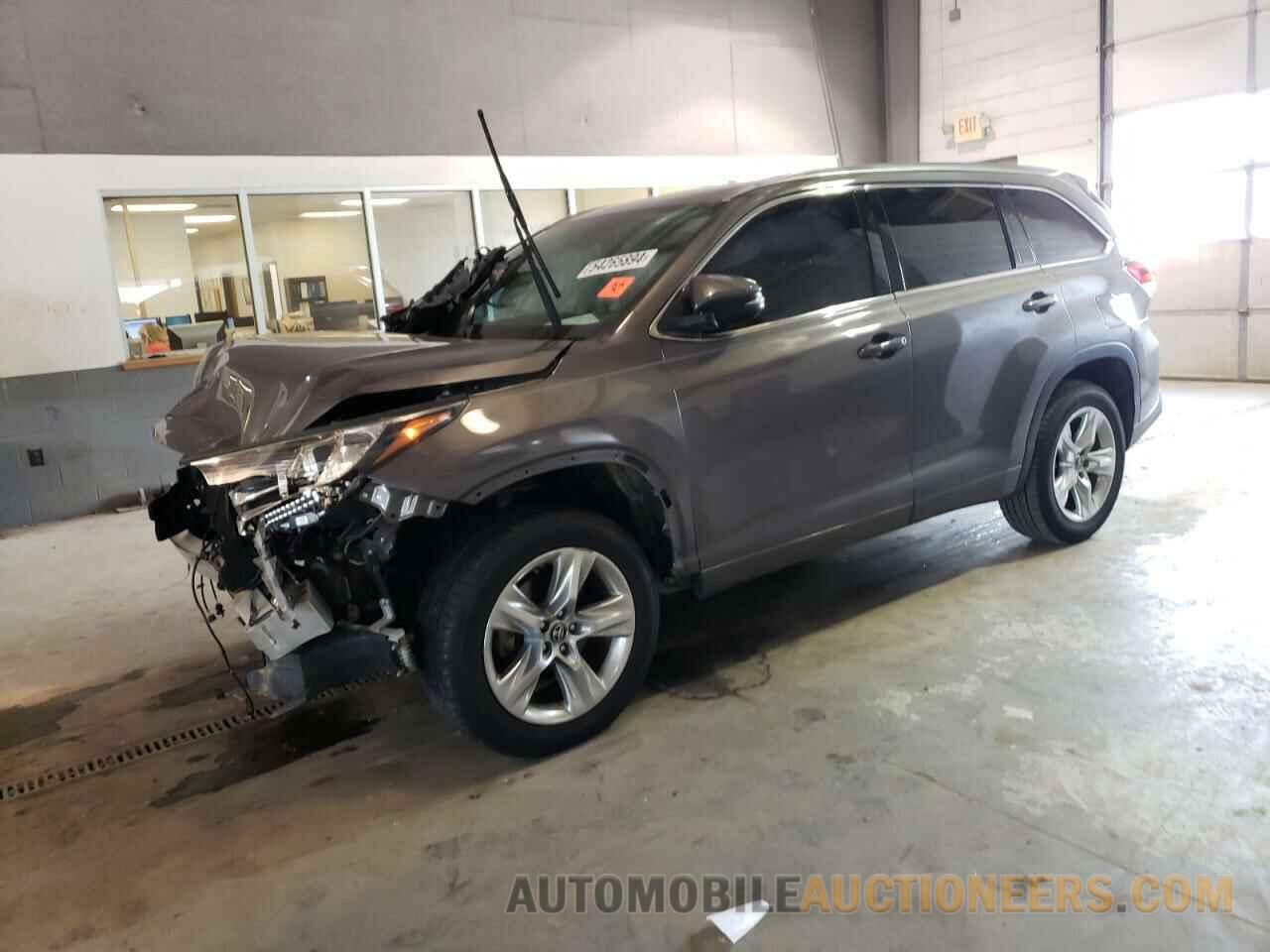 5TDYZRFH5HS205817 TOYOTA HIGHLANDER 2017