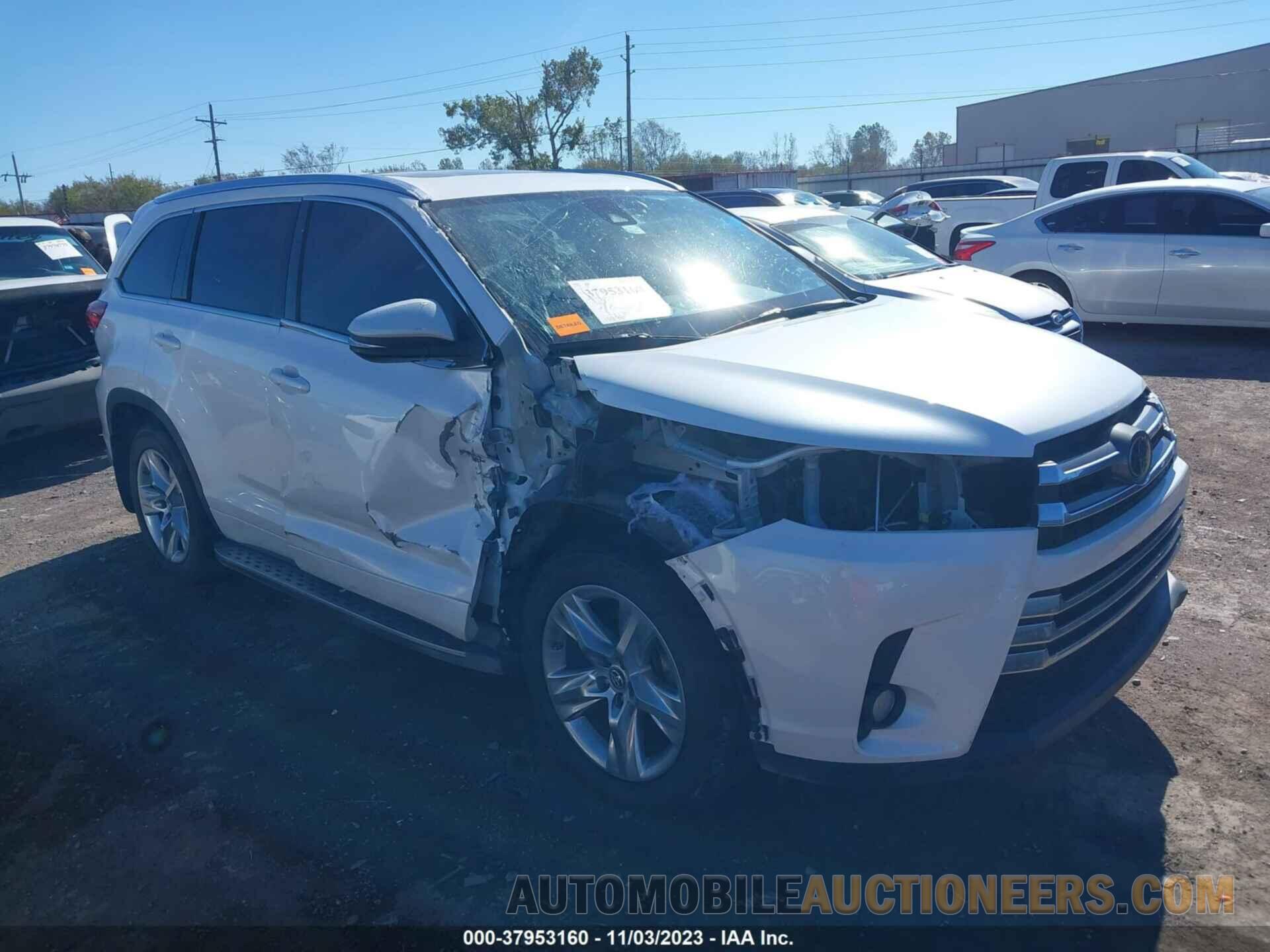 5TDYZRFH5HS205882 TOYOTA HIGHLANDER 2017