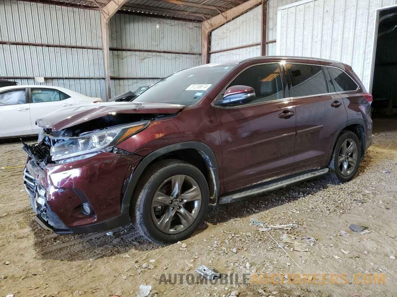 5TDYZRFH5HS214940 TOYOTA HIGHLANDER 2017