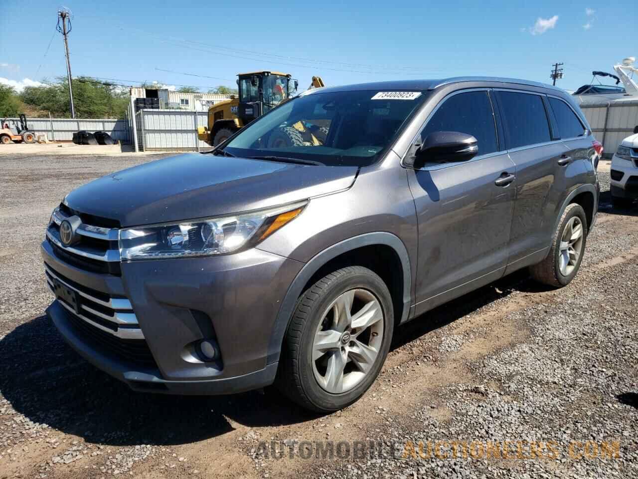 5TDYZRFH5HS216607 TOYOTA HIGHLANDER 2017