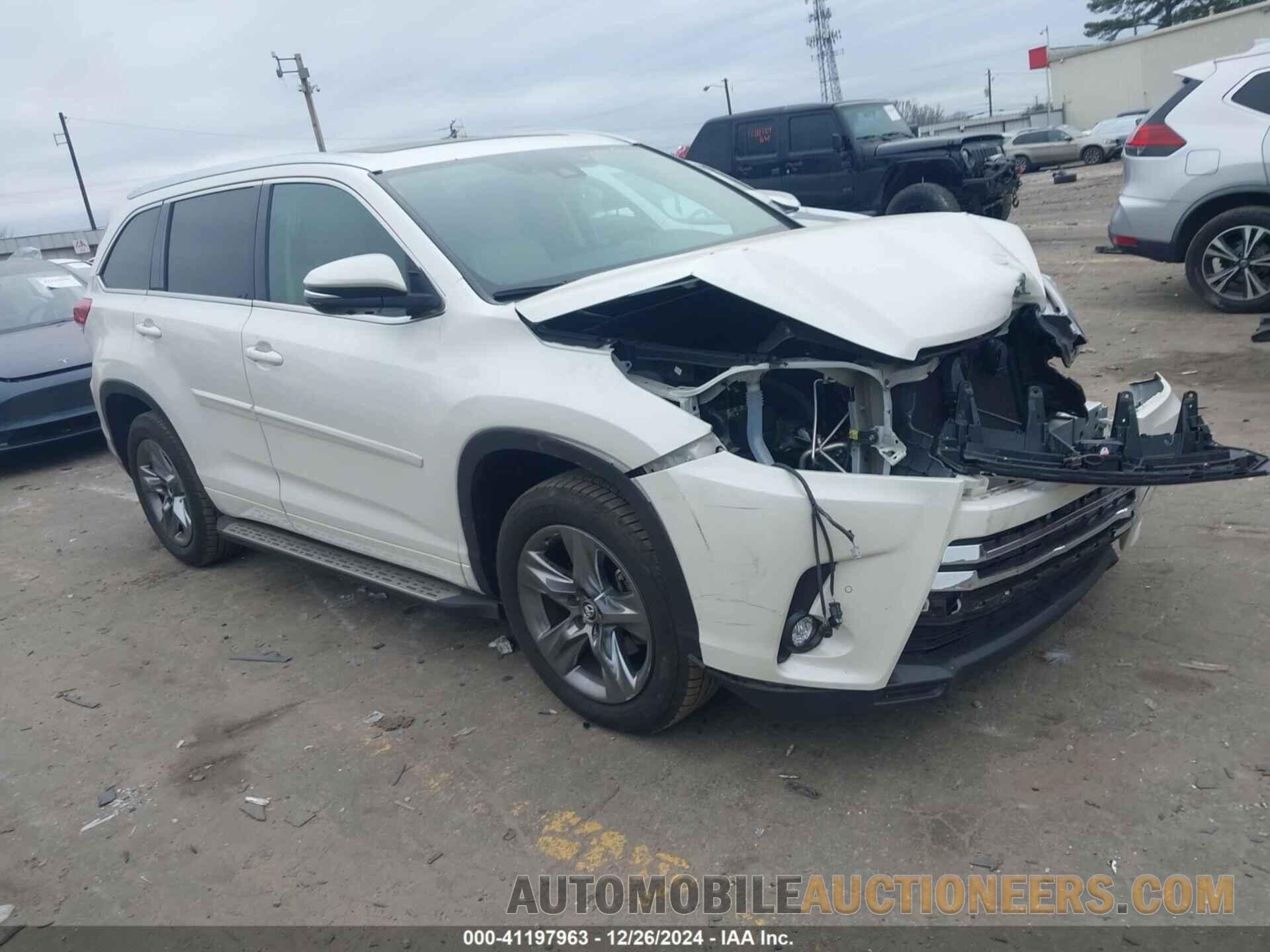 5TDYZRFH5HS224268 TOYOTA HIGHLANDER 2017