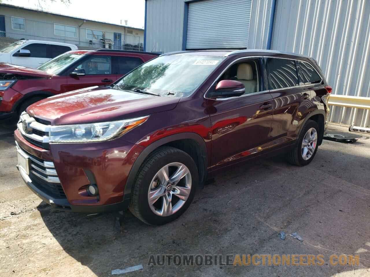 5TDYZRFH5JS242629 TOYOTA HIGHLANDER 2018