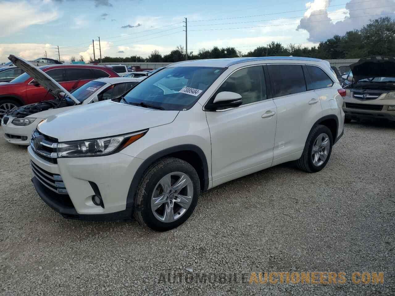 5TDYZRFH5JS247295 TOYOTA HIGHLANDER 2018