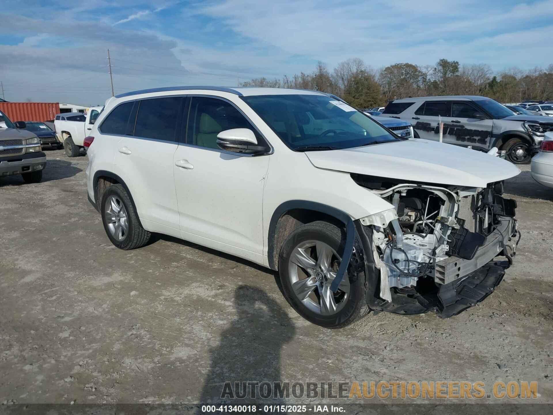 5TDYZRFH5JS270396 TOYOTA HIGHLANDER 2018