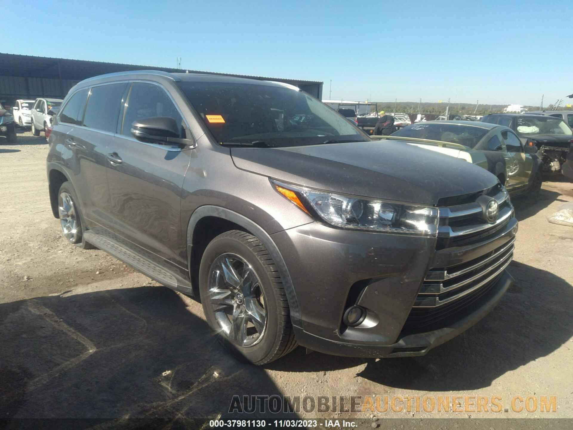 5TDYZRFH5JS279986 TOYOTA HIGHLANDER 2018