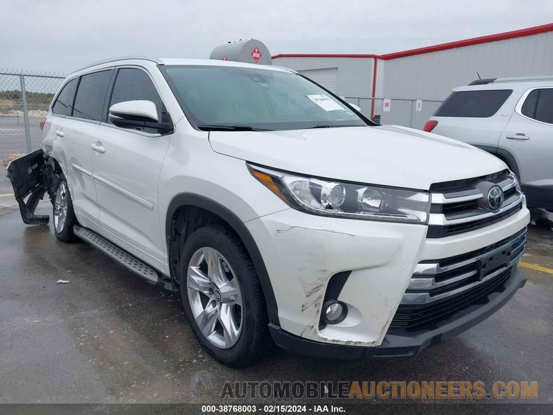 5TDYZRFH5JS282337 TOYOTA HIGHLANDER 2018