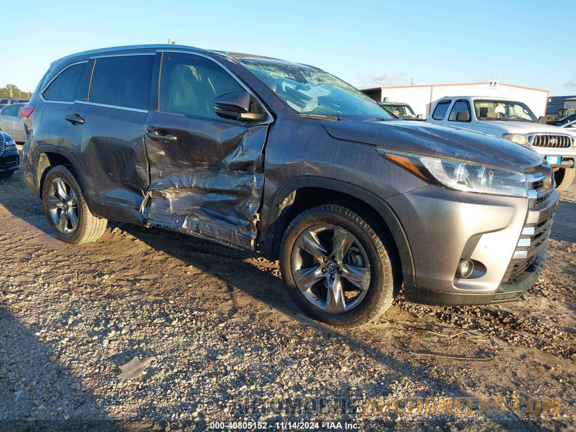 5TDYZRFH5JS284220 TOYOTA HIGHLANDER 2018