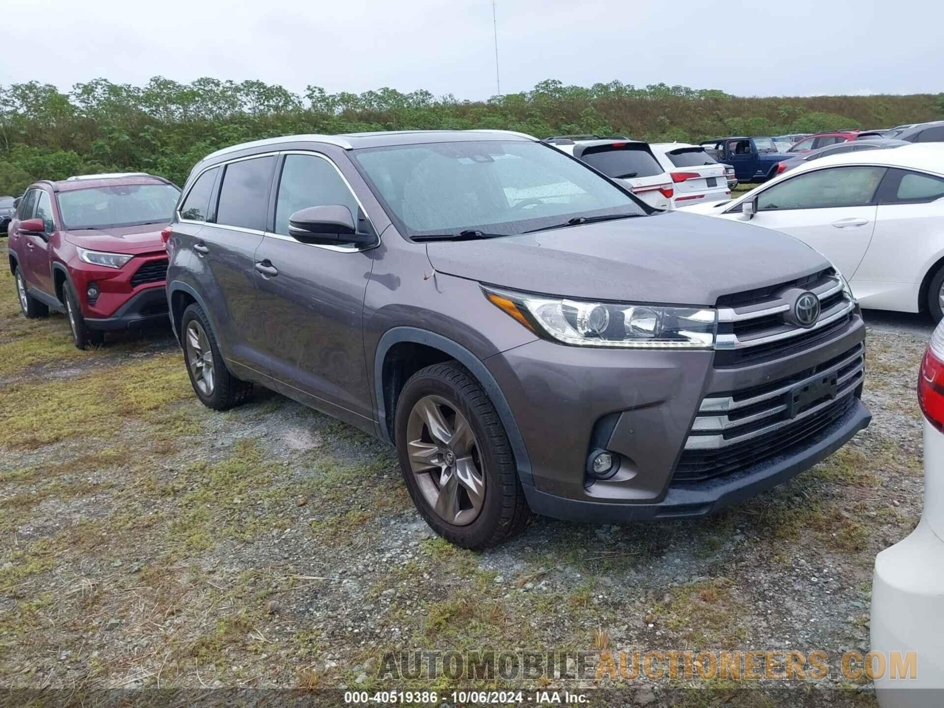 5TDYZRFH5KS310395 TOYOTA HIGHLANDER 2019