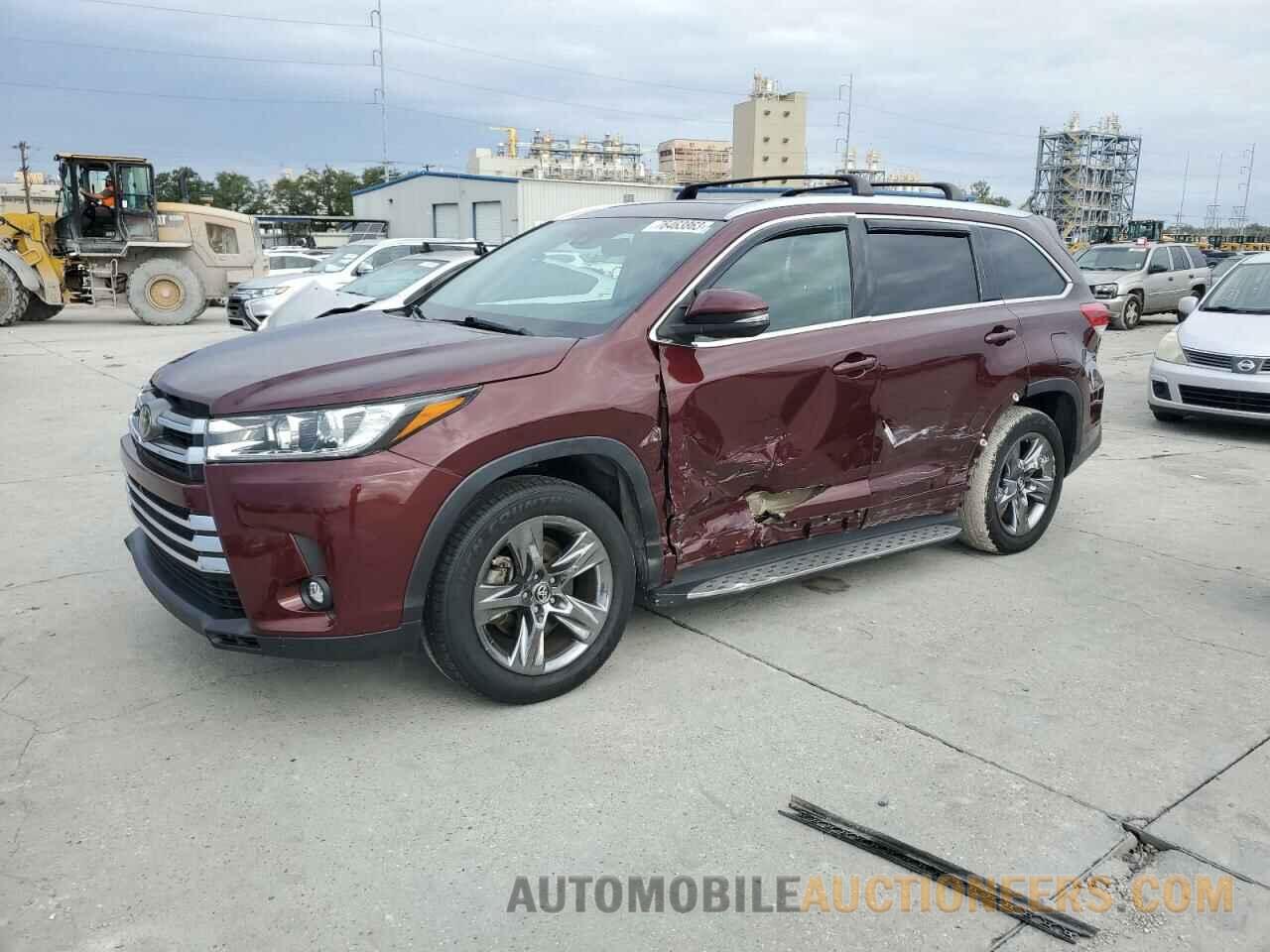 5TDYZRFH5KS322997 TOYOTA HIGHLANDER 2019