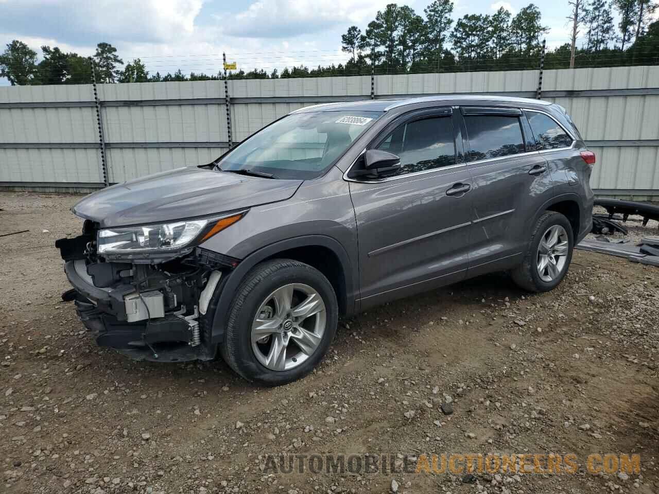 5TDYZRFH5KS329996 TOYOTA HIGHLANDER 2019